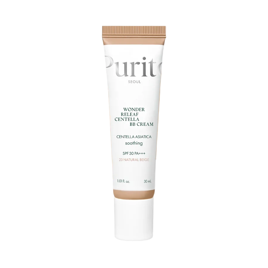 PURITO SEOUL- Wonder Releaf Centella BB Cream-23 Natural Beige ,30 ml