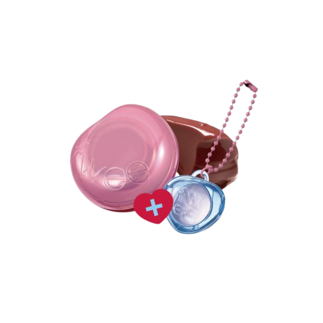 FWEE-Keyring Lip & Cheek Glowy Jelly Pot