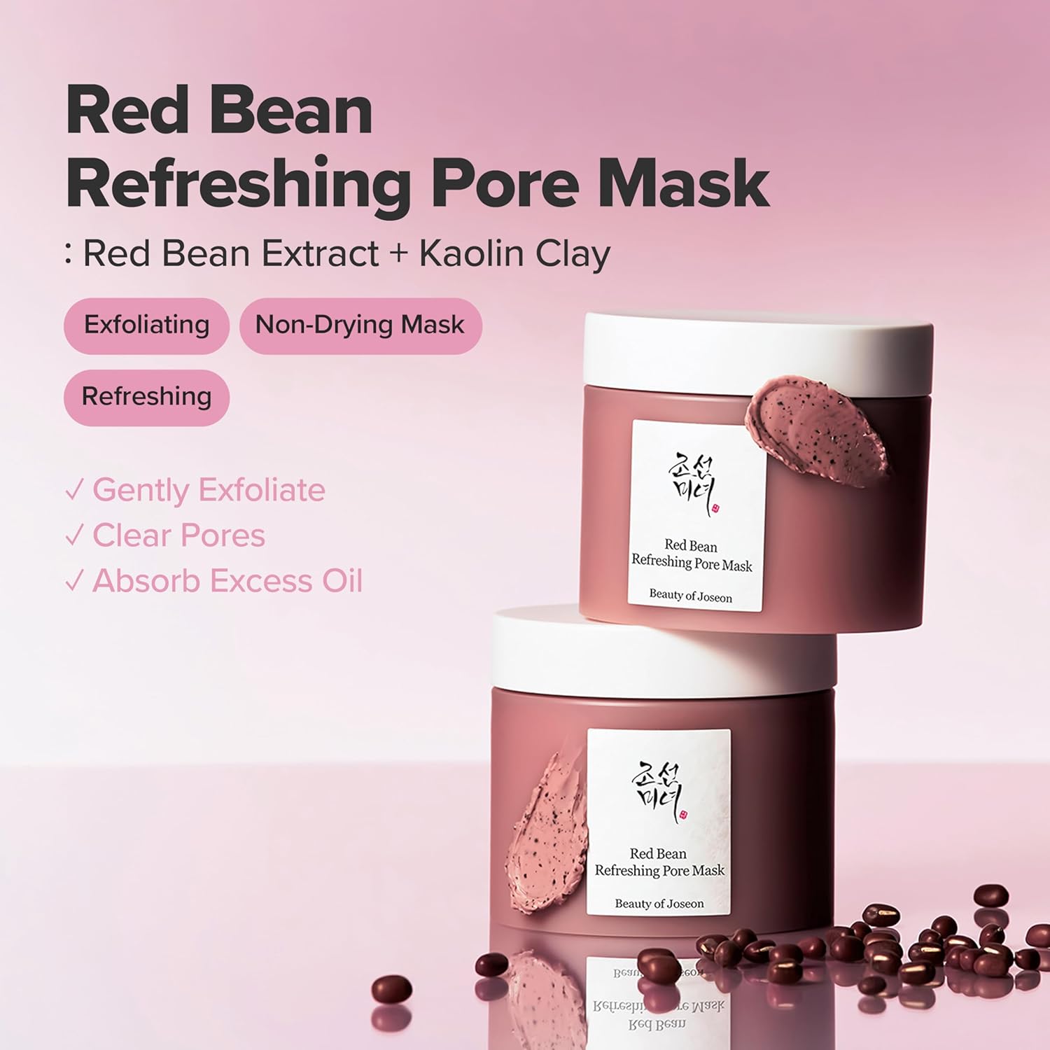 Beauty of Joseon- red bean pore mask, 140g