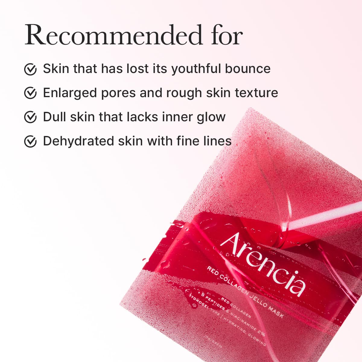 Arencia - Red Collagen Jello Mask