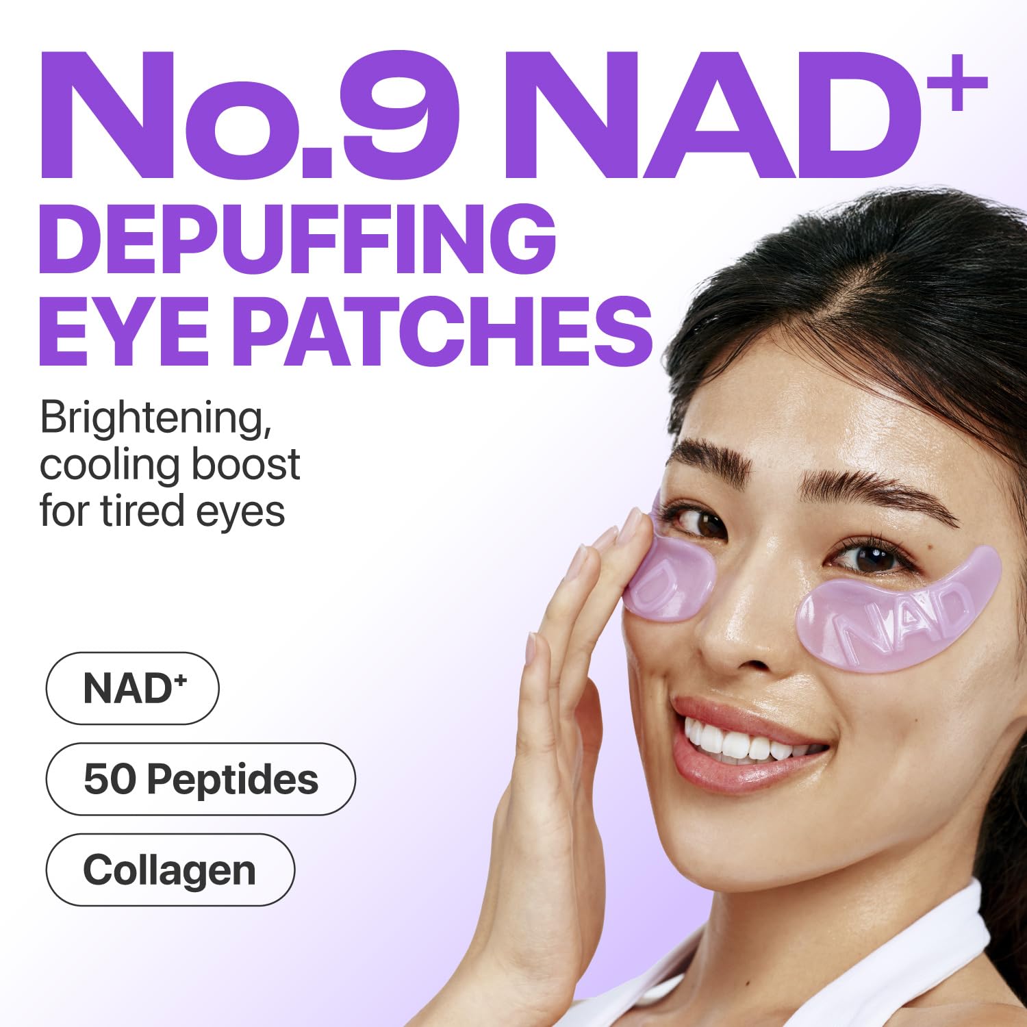 Numbuzin- No.9 NAD Collagen Under Eye Patches