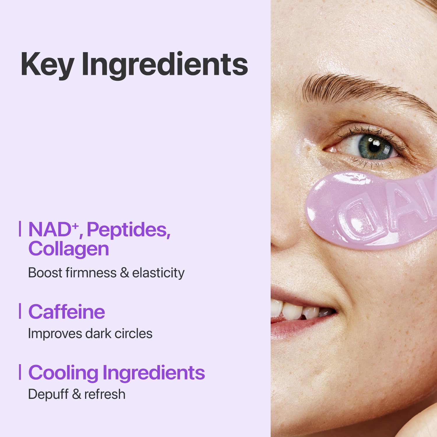 Numbuzin- No.9 NAD Collagen Under Eye Patches