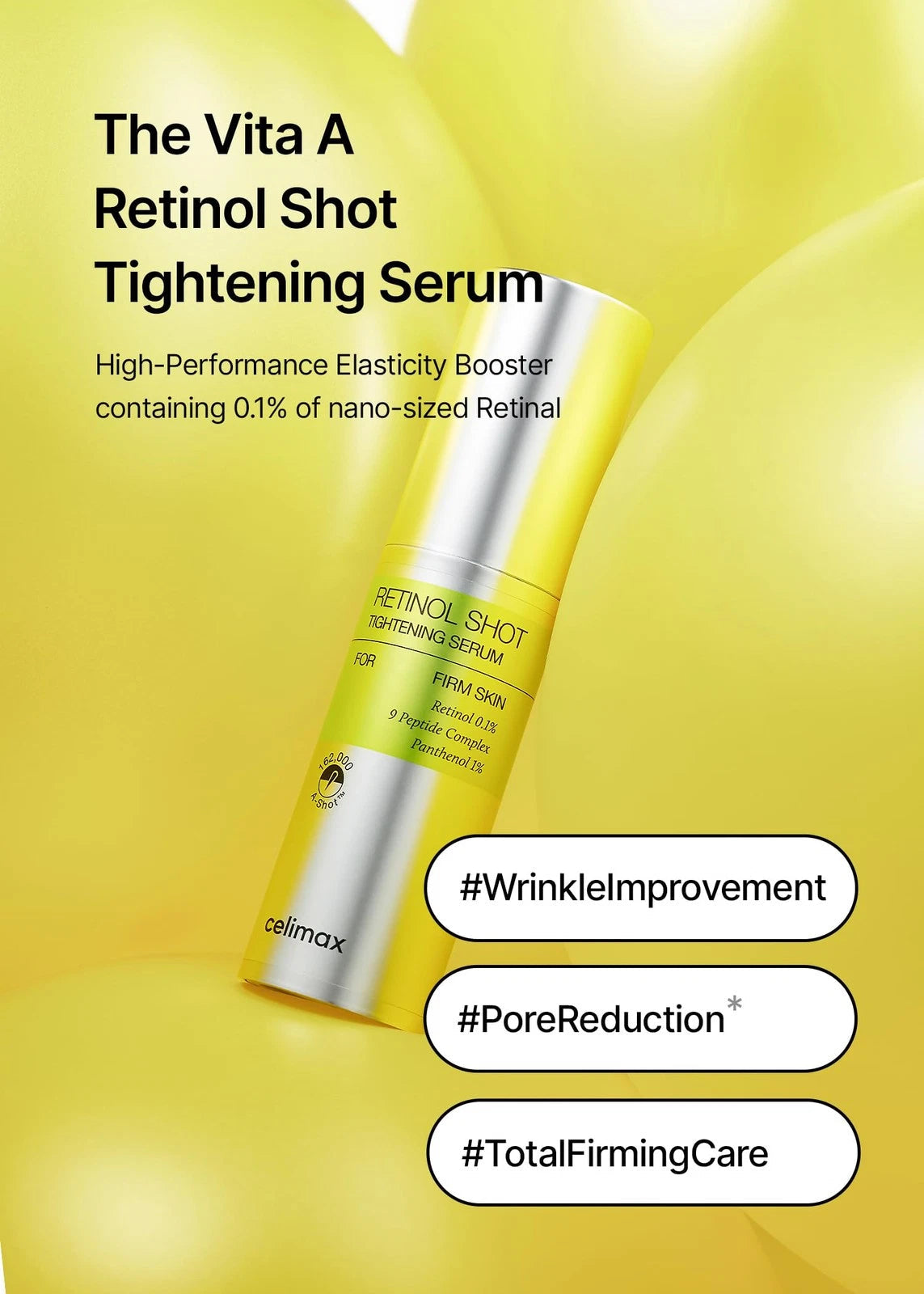 Celimax - The Vita-A Retinol Shot Tightening Serum, 30 g