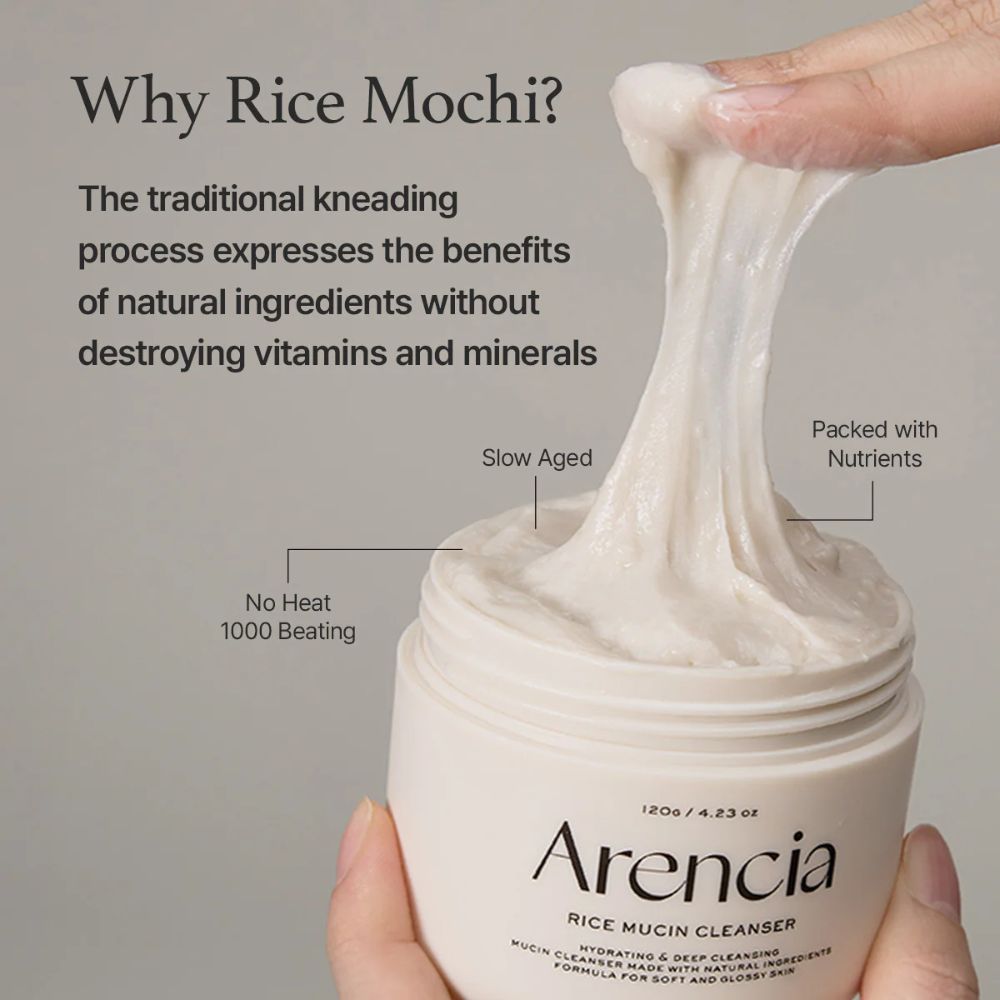 Arencia -   Rice mucin cleanser 120g