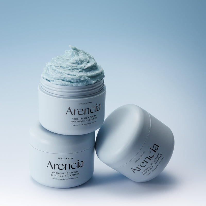 Arencia - Fresh Blue Hyssop Rice Mochi Cleanser, 120g