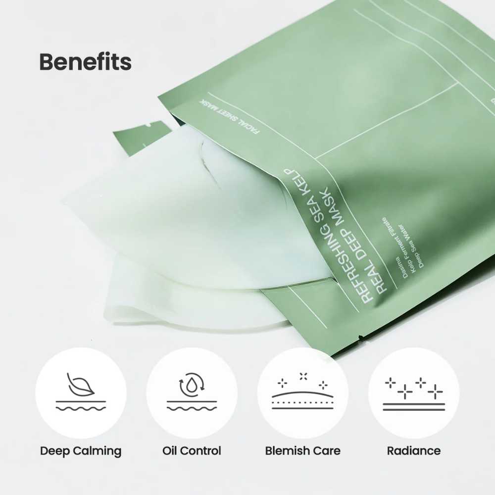Biodance-Refreshing Sea Kelp Real Deep Mask