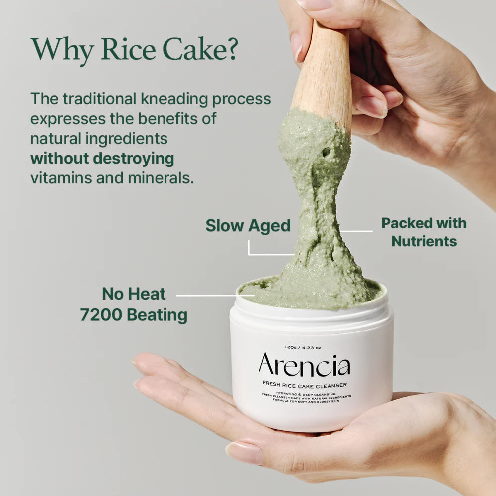 Arencia - Fresh Green Rice Mochi Cleanser, 120g
