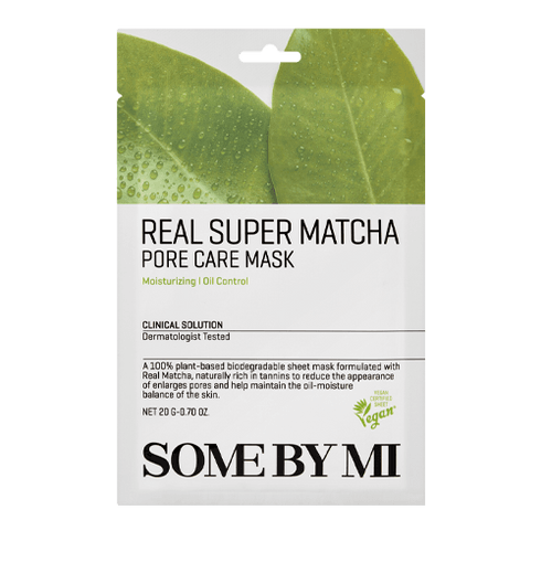 SOME BY MI- Real Super Matcha Pore Care Mask,20g - naiss.ro