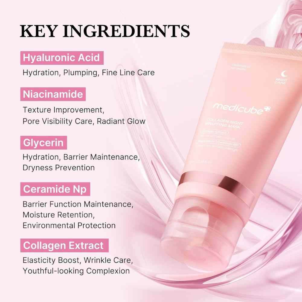 Medicube Collagen Night Wrapping Mask,75 ml - naiss.ro