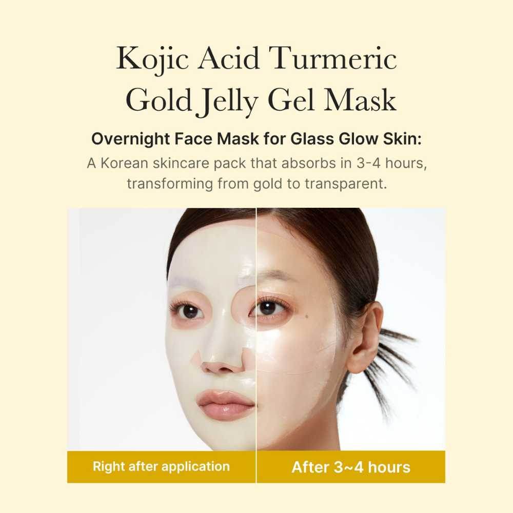 Medicube-Kojic Acid Turmeric Brightening Gel Mask - naiss.ro