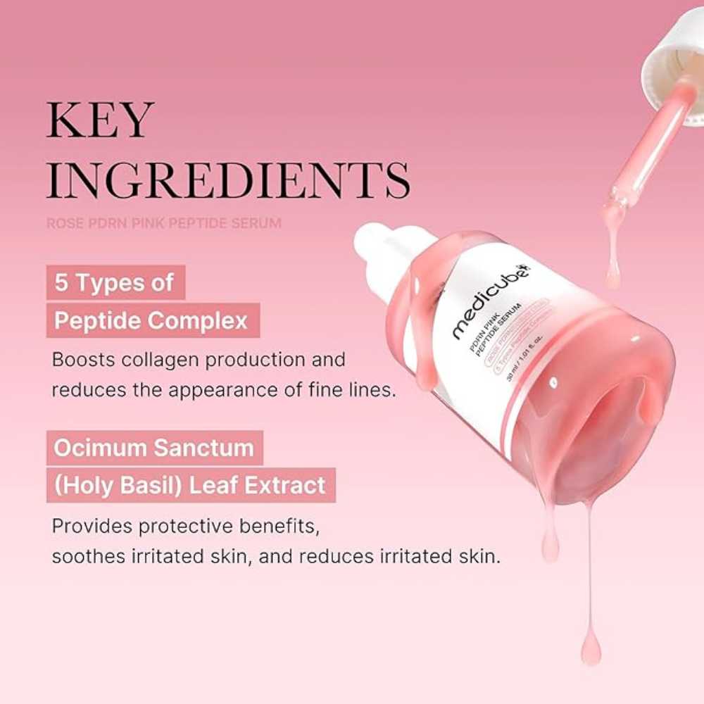 Medicube-PDRN Pink Peptide Serum, 30 ml