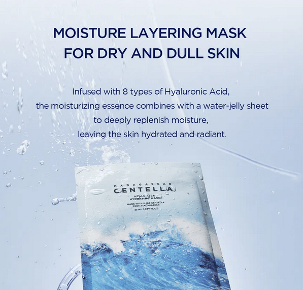SKIN1004 Madagascar Centella-Hyalu-Cica Hydrating Mask,23 ml