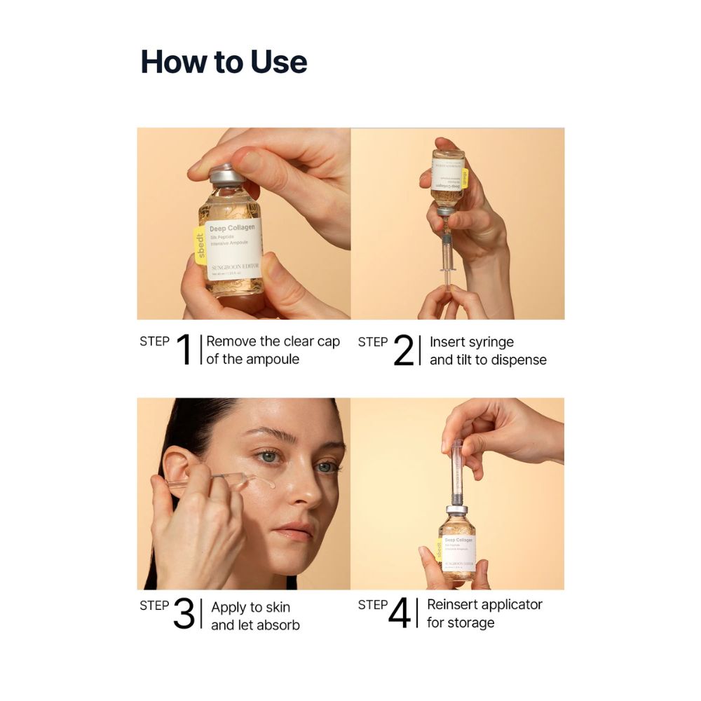 Sungboon Editor-Deep Collagen Silk Peptide Intensive Ampoule, 40ml