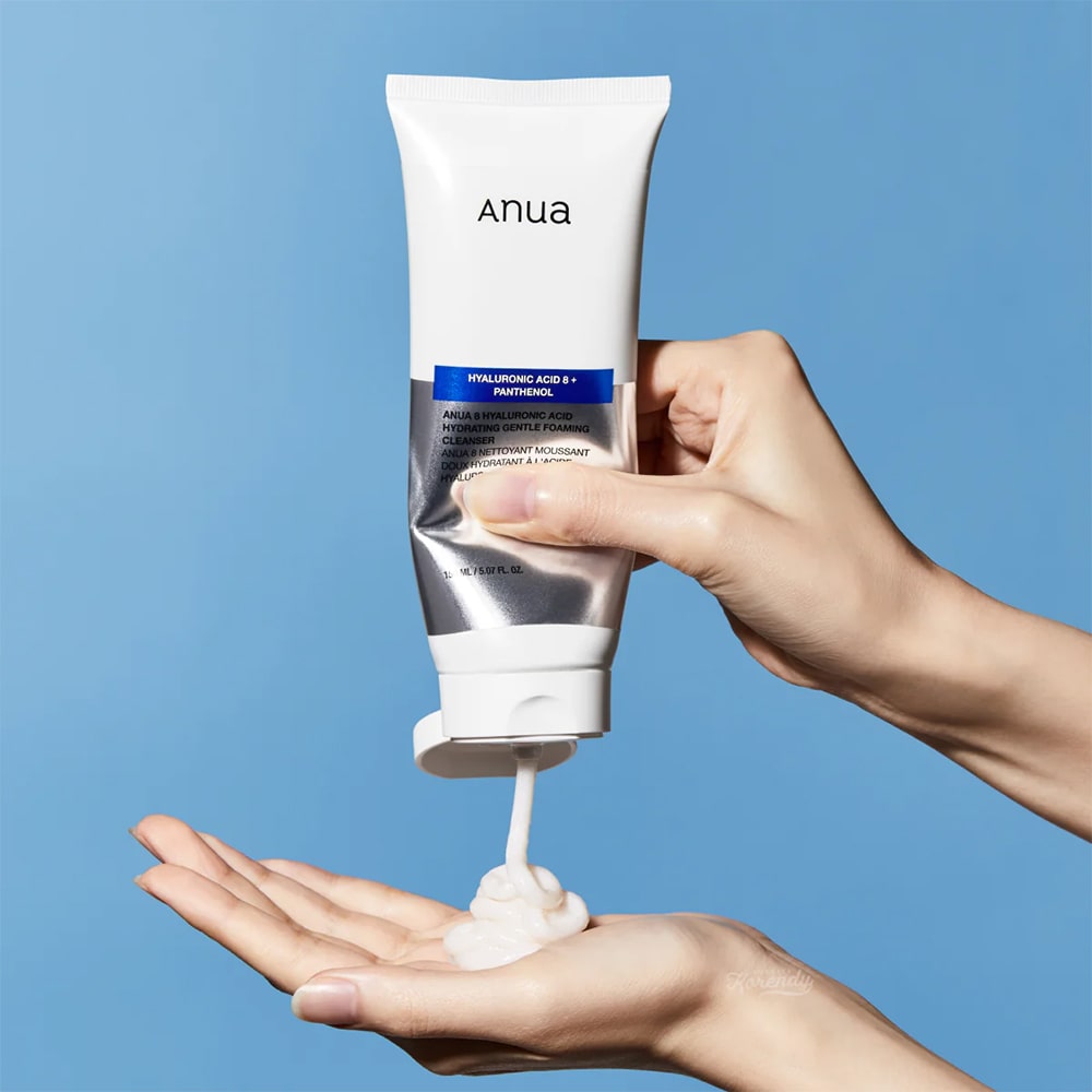 Anua- 8 Hyaluronic Acid Hydrating Gentle Foaming Cleanser, 150ml