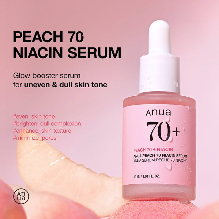 Anua- PEACH 70% NIACINAMIDE SERUM 30ml