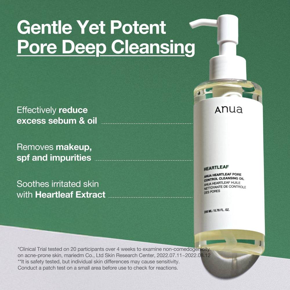 Anua- Heartleaf Pore Control Cleansing Oil, 200ml - naiss.ro