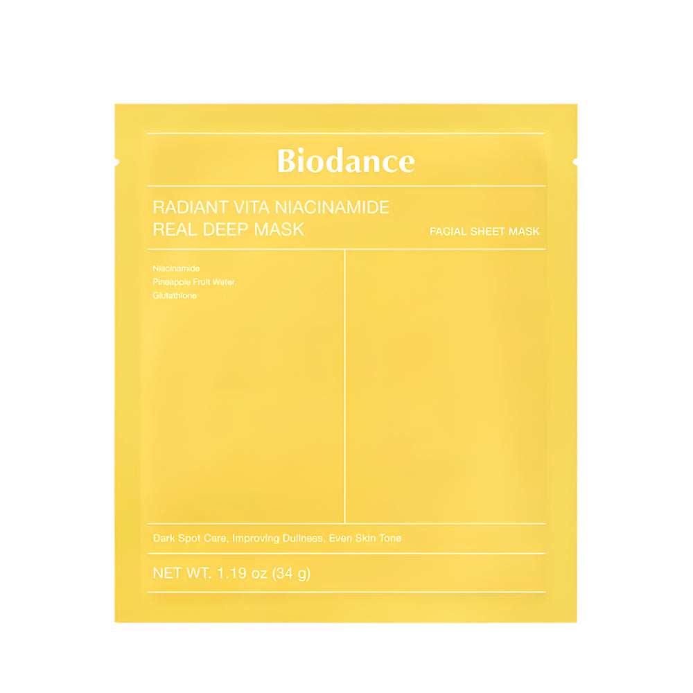 BIODANCE-Radiant Vita Niacinamide Real Deep Mask