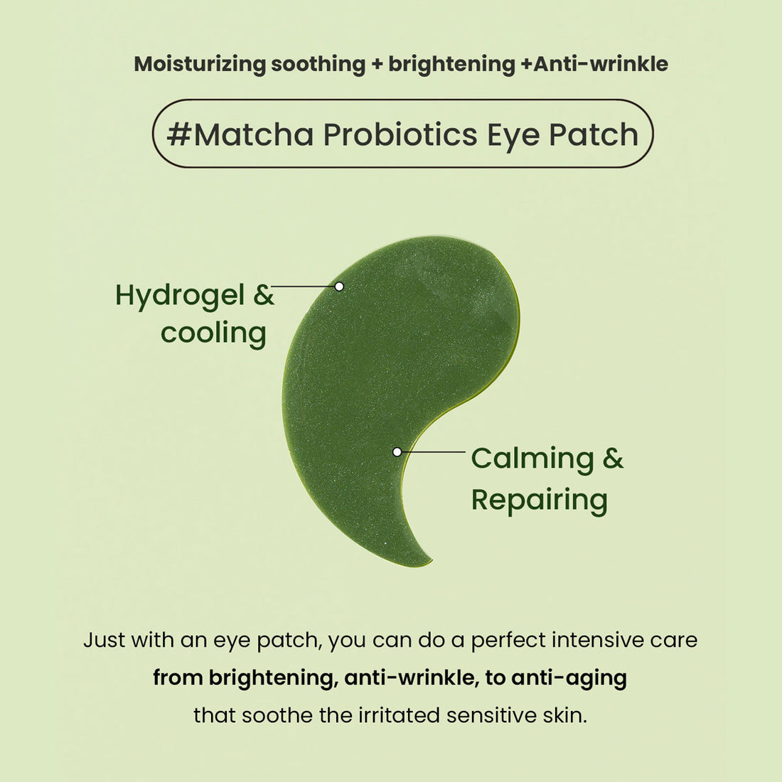 Heimish- Matcha biome hydrogel eye patch,60 pcs