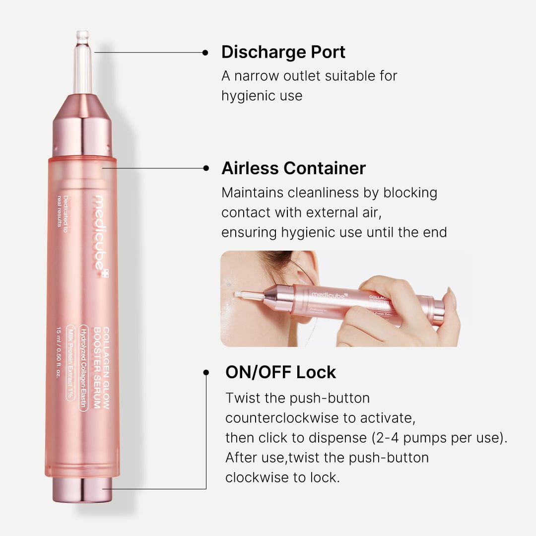 Medicube-Collagen Glow Booster Serum,15 ml