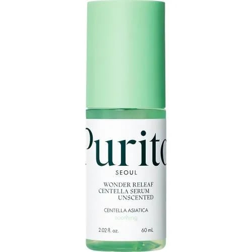 PURITO SEOUL, Wonder Releaf Centella Serum Unscented,60 ml
